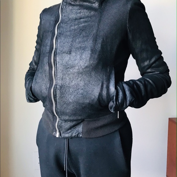 Rick Owens Black Jacket - Picture 4 of 5